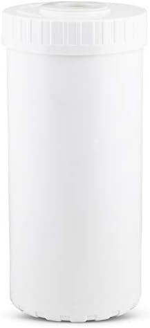 Hydronix HX-EC-4510W Empty Water Filter Cartridge Durable Construction for Pre Post, Fits Big Blue Housings 4.5 x 10, White by Hydronix