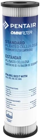 Pentair OMNIFilter RS1 10" x 2.5" Sediment Water Filter, 20 Micron by PentairOmniFilter