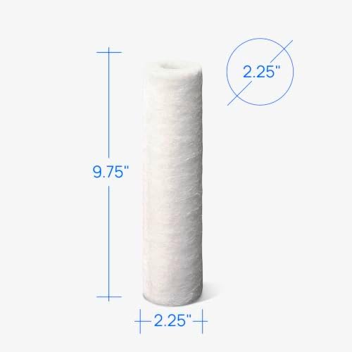 Culligan P5 Whole House Water Filter, 10 x 2.5 in, 5 Micron, 2-Pack - Image 6