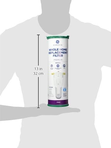 GE FTHLM Whole House Water Filter, Replacement for Water Filtration System, NSF Certified: Reduces Chlorine, Sediment, Rust & Other Impurities, Replace Every 3 Months for Best Results (Pack of 4) - Image 4
