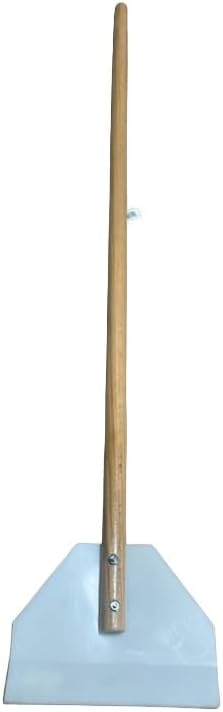 SCENIC ROAD Farm & Ranch Scraper Tool – Heavy Duty Ice Scraper with 11" Pull Blade & 58" Long Handle Floor Scraper – Metal Scraper for Driveway Ice, Barn, Paint or Wood – Made in USA (Model SR11)