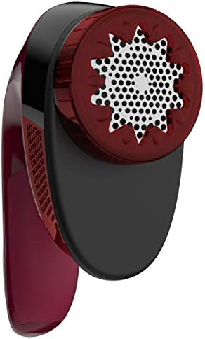 Rowenta Portable Lint Remover and Fabric Shaver with Adjustable Shave Height, Fabric Defuzzer, Red - Image 2