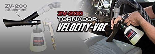 Tornador Velocity Vac ZV-200 | Vacuum Attachment for Car Detailing | Fits Black & MAX | Professional Interior Cleaning System