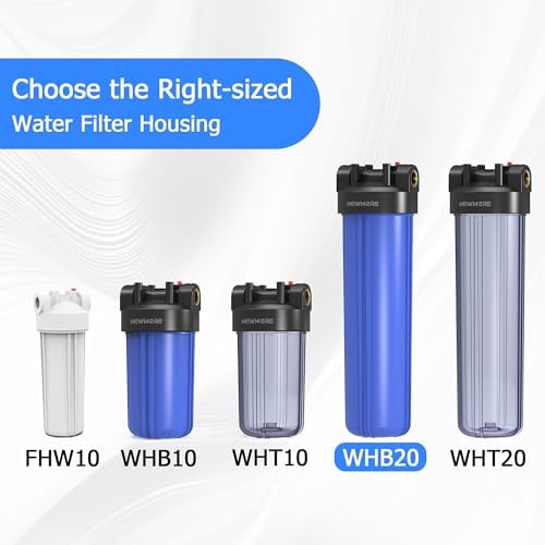 WHB20 Whole House Water Filter Housing Fit 20"x4.5" Sediment etc Filters - Image 7