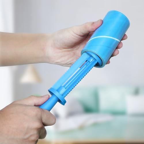 600 Sheets Lint Rollers for Pet Hair Extra Sticky, 3 Handles, 6 Rollers | Easy to Peel, Home Cleaning, Lint Remover for Clothes, Furniture, Couch, Car Seats, Designed for Pet Owners - Image 7
