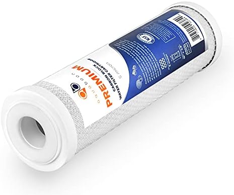 Aquaboon Premium 5 Micron Carbon Block Water Filter 10" x 2.5" – 3-Pack CTO Whole House Filters for Countertop & Under Sink Systems, Compatible with FXWTC - Image 6