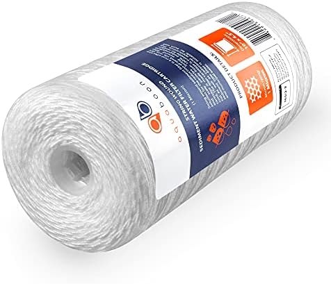 Aquaboon 1 Micron 10 x 4.5 String Wound Water Filter Cartridge 2-Pack - Image 6