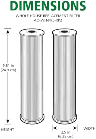 A. O. Smith 2.5"x10" 20-Micron Universal Sediment Filter | AO-WH-PRE-RP2 - Image 6