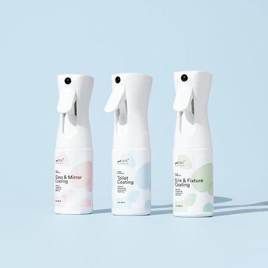 spotLESS MATERIALS Monthly Maintenance Bundle For Streak-Free, Stain-Resistant Bathroom, LESS Formula, Repels Water & Waste