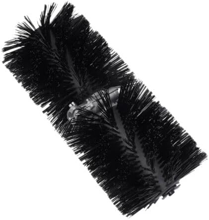 Handheld Power Broom Sweepe, 52cc Portable Gas Power Broom Walk Behind Sweeper Driveway Cleaning Tool, Artificial Grass Brush Power Broom