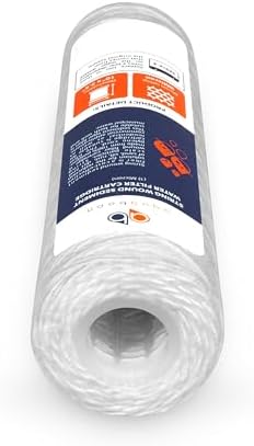 Aquaboon String Wound Water Filter Cartridge - Whole House 10 Micron 6-Pack - Image 7