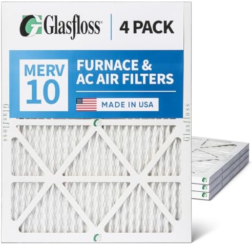 Glasfloss ZL 18x25x1 MERV 10 Air Filters for AC Furnace. 4-Pack - Image 7