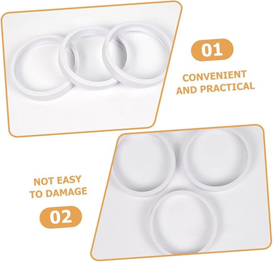 balacoo 3pcs Pool Tire Replacement Accessories for and Wear-Resistant Swimming Pool Cleaning Machine Parts Compatible