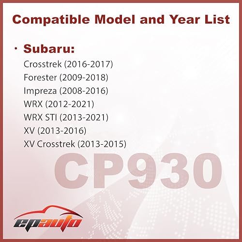 EPAuto CP930 (CF10930) Cabin Air Filter Replacement for Subaru - Image 2