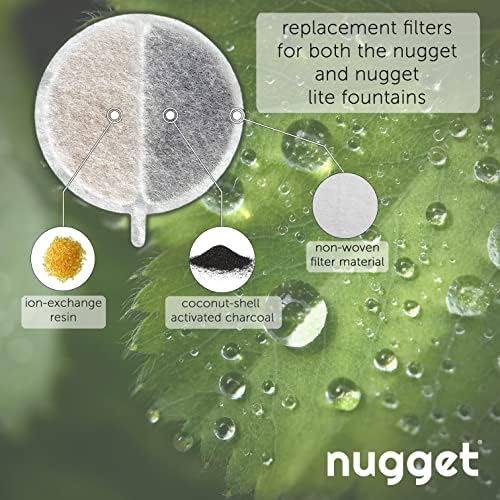 Nugget Cat Fountain Filters, 6-Pack - Image 3