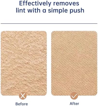 Fabric Shaver Rechargeable, Electric Lint Remover for Clothes & Furniture, Sweater Shaver & Pilling Remover, Depiller with 2 Extra Blades Included, Lint Shaver for Clothing - USB Charge, Gray - Image 2