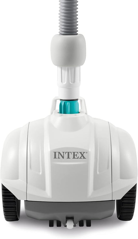 INTEX 28007E ZX50 Suction-Side Above Ground Automatic Vacuum Pool Cleaner: For Smaller Pools – Cleans Pool Floor – Removes Debris – Removable Filter Tray – 21ft Tangle Free Hose