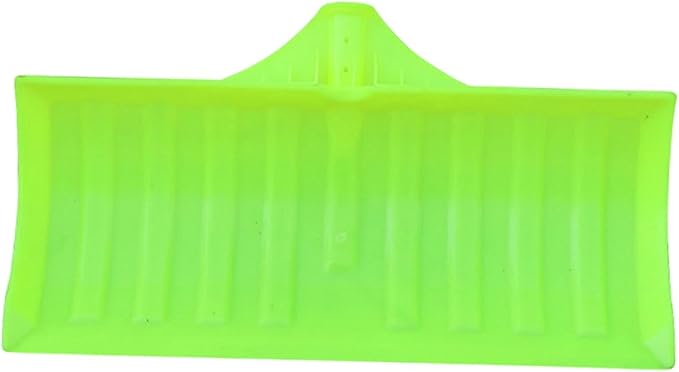 Snow Scoop Head, Multipurpose Wide Garden Clearing Tool, Snow Remover Grain Spade Head, DIY Removal Tool for Car Driveway, Fluorescent Yellow