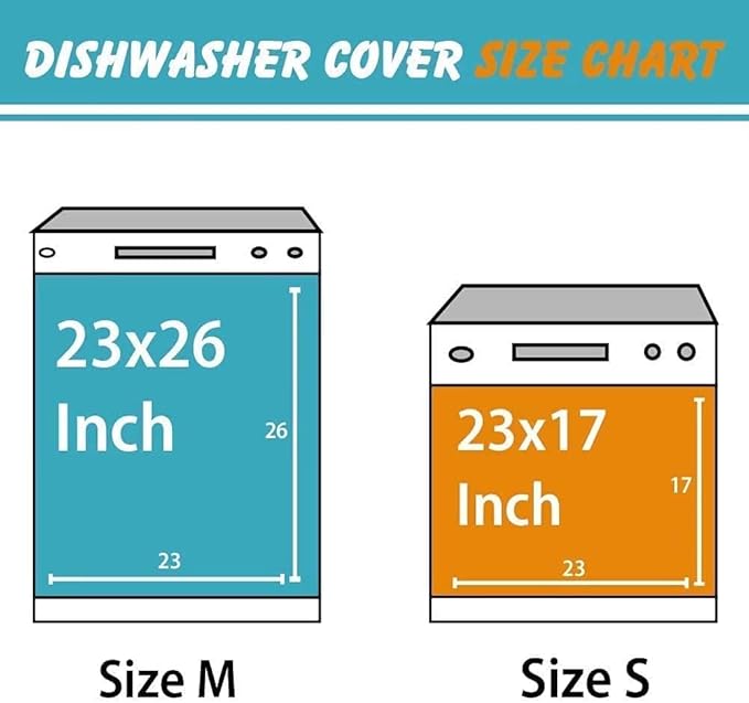 Today I Choose Joy Dishwasher Magnet Decal,Butterfly Flower Dishwasher Front Door Cover Kitchen Decor,Bike Floral Fridge Magnet Sticker,Inspring Quote Home Appliance Panel Decal 23"x17"