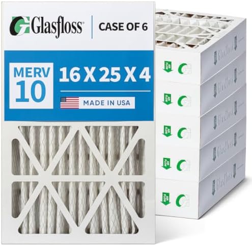 Glasfloss ZL 16x25x4 MERV 10 AC & Furnace Filters. 6-Pack - Image 6