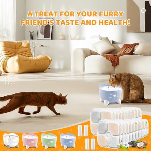 20 Pack Pet Fountain Filters for Catit PIXI Cat Drinking Fountain - Image 7