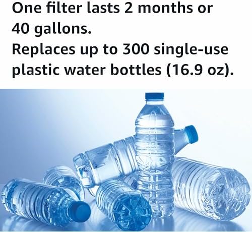 Amazon Basics Enhanced Water Filters for Pitcher, Brita Compatible, 3 Count (Pack of 10) - Image 7