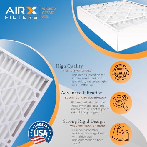 AIRx Filters 16x25x5 Furnace AC Filter MERV 11 Allergy Skuttle 000-0448-001 - Image 4