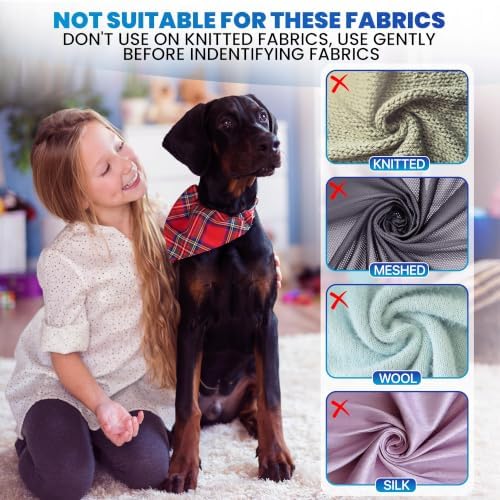 2-Pack Pet Hair Removal Tool, Lint Remover, Carpet Scraper & Shaver for Clothes and Carpets, Dog & Cat Hair Remover with Carpet Rake for Cars, Rugs, Sofas, and Furniture - Image 7