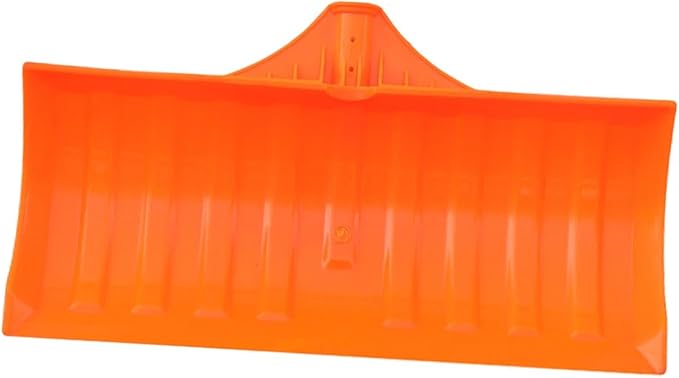 Snow Scoop Head, Multipurpose Wide Garden Clearing Tool, Snow Remover Grain Spade Head, DIY Removal Tool for Car Driveway, Orange