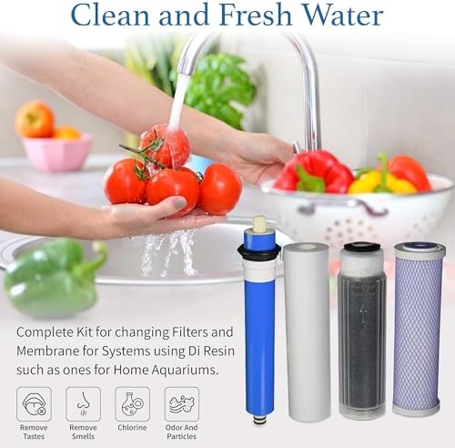 CFS RODI Filter Kit: Sediment, Carbon, Color DI + 150 GPD Membrane, 10 in - Image 6