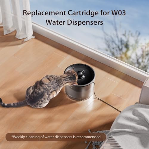 IMIPAW W03 Replacement Filter for Cat Water Fountain, 10 Pack - Image 6