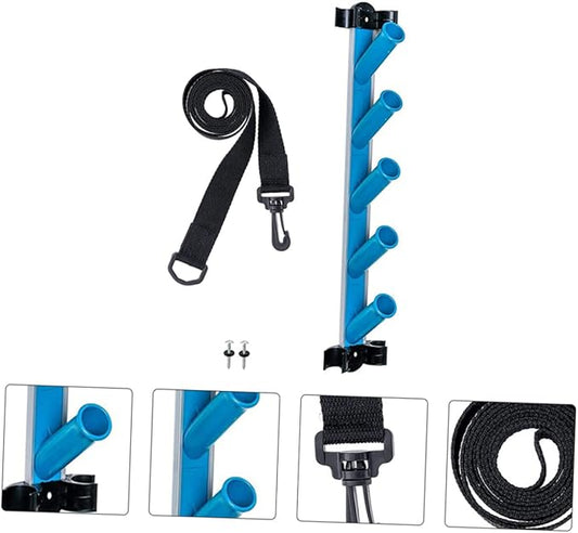 BESPORTBLE 1set Pool Cleaning Tool Rack Storage Hanger for Swimming Pool Accessories Easy Installation Random Color