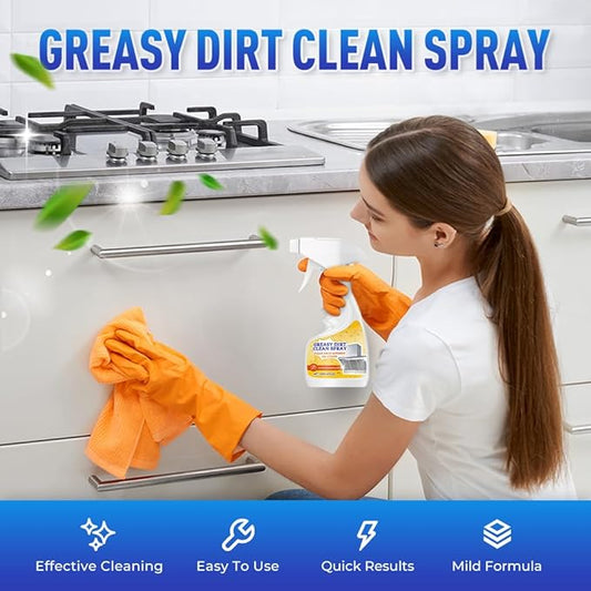 Multifunctional Powerful Kitchen Foam Cleaner, Upgrade Kitchen Degreaser Heavy-Duty Grease Remover for Stove, Fast-Acting All-Purpose Cleaner for Bathroom (1)