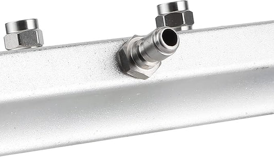 Pressure Washer Road Cleaning Nozzles Stainless Steel High Pressure Wash Nozzle Cleaning Tools for Courtyard Driveway Pool Deck Cleaning 1/4 Inch Quick Connect 360 Degree Rotating