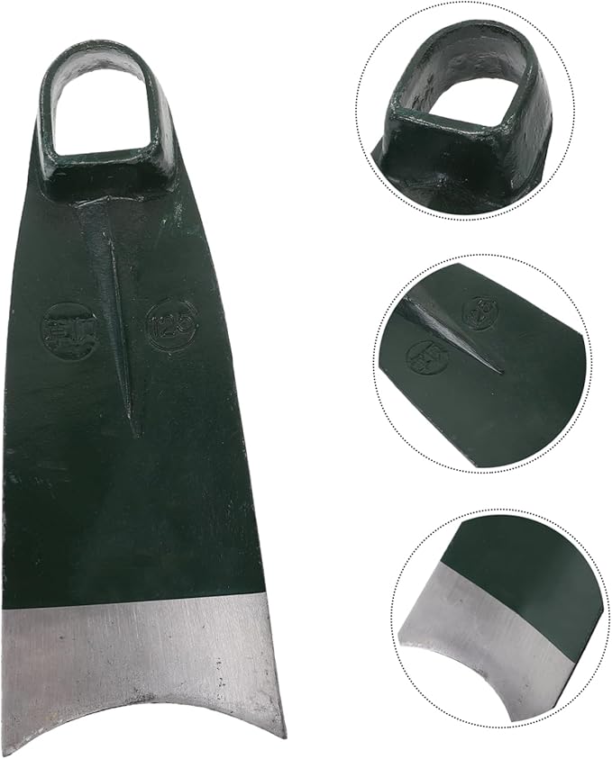 Garneck Stainless Steel Hoe for Gardening Digging and Weeding Tool for Soil Loosening Garden Cultivator for Outdoor Vegetable and Flower Beds