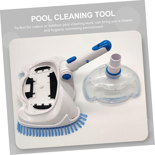 Swimming Pool Suction Head High Grade Plastic Pool Cleaning Tool for Dirt Removal Weighted Design for Submerged Cleaning