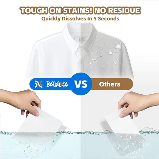 BellaLuce 2 Pack Laundry Detergent Sheets - 800 Loads Boys Santal Laundry Sheets for Dorm,College,Home,Hotel,Apartment,Family School Travel Essentials