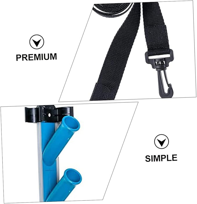 BESPORTBLE 1set Pool Cleaning Tool Rack Storage Hanger for Swimming Pool Accessories Easy Installation Random Color