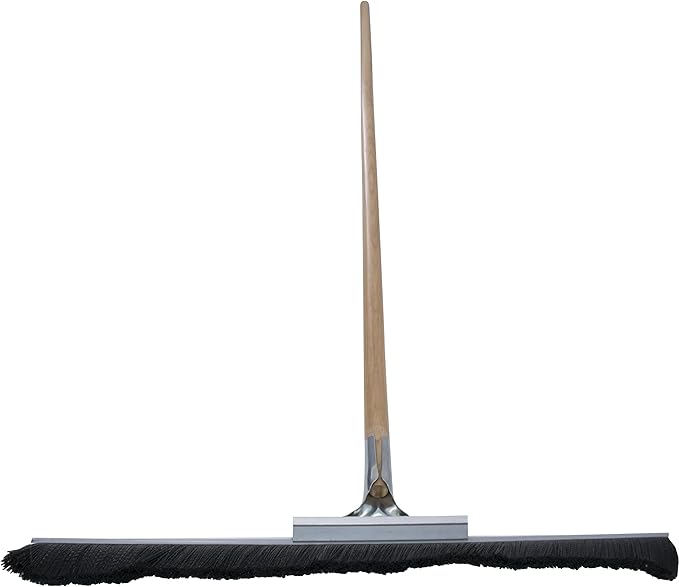 MARSHALLTOWN Heavy Duty Seal Coating Asphalt Brooms, 24 Inch Size, Made in The USA, RED700372