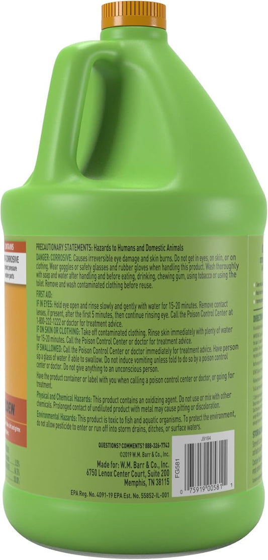 W M BARR FG581 128OZ Siding/House Wash