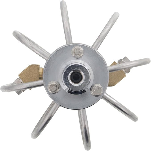 Erie Tools 6" Duct Pipe Vent Hood Cleaner Pressure Washer Attachment 3000 PSI 10.5 GPM 2.5 Orifice