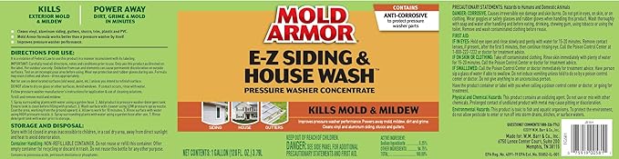 W M BARR FG581 128OZ Siding/House Wash