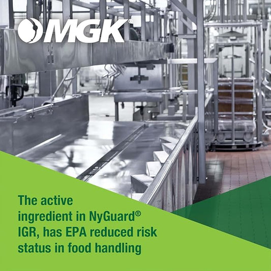 MGK NyGuard® IGR Concentrate | Cockroach, Flea, Ant, Fly and Mosquito Concentrate | Insect Growth Regulator | for Indoor/Outdoor Applications | 140 ML