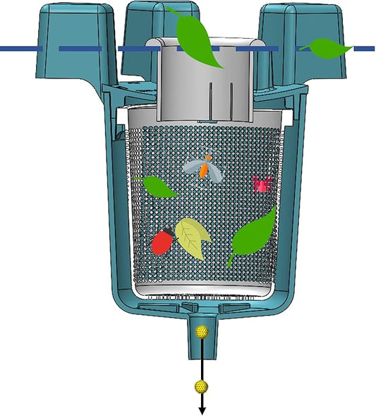 Xtreme- The Automatic Pool Surface Cleaner - Clarifier Pool Skimmer - Suction Skimmer for Pools