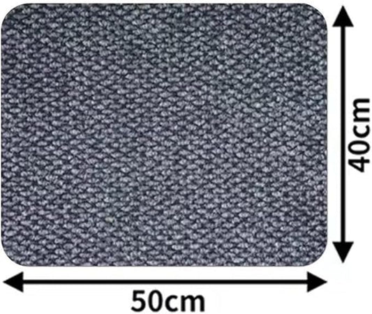 2 Pack Urinal Mat for Men's Restroom, Washable Bathroom Urinal Pads, Water Absorbent Pee Pad, Professional Non-Slip Urinal Floor Mats for Commercial Restrooms