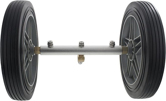 Erie Tools Surface Cleaning Water Broom with 3 Nozzles and Wheels for Pressure Washers 4000 PSI 5.5 GPM