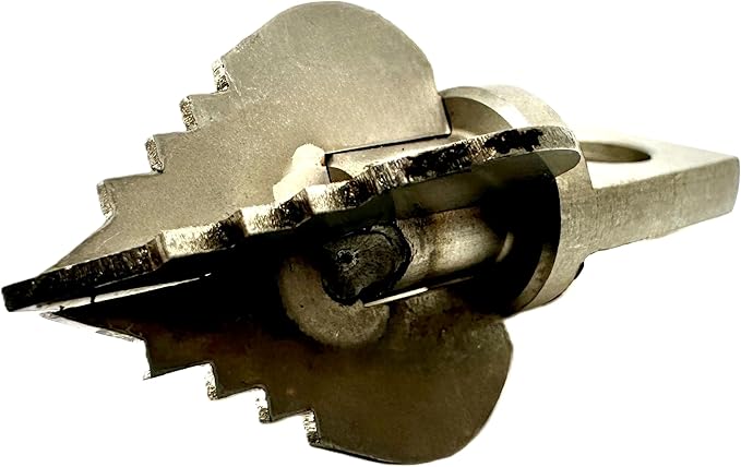 1?€? Spear 4 Flute Flow Fixer Drain Cleaner Plumbing Snake Cutter Head for 1-1/4?€? ?€? 2?€? Pipes, Clears & Scrapes Inner Walls, Fits 3/8?€? 1/2" or 9/16?€? Cables, Commercial & Residential Use