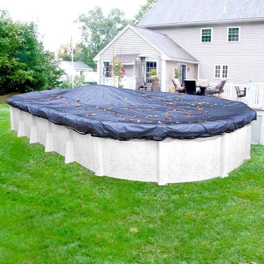 Doheny’s Professional Grade Leaf Nets for Above Ground Pools – 21' x 41' Oval – Makes Clean-Ups Fast – Lightweight, Versatile & Durable – Keeps Leaves Out