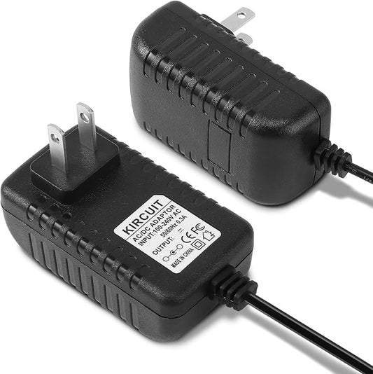 2-Prong 8.4V AC/DC Adapter Compatible with Bestway 58622 58623E Flowclear Aquarover 7.4V Li-ion Battery Cordless Automatic Swimming Pool Cleaning Robot Vacuum P05696 Power Supply Charger PSU