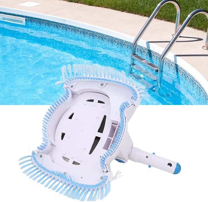 PerGar Pool Vacuum Heads, Manual Pool Vacuum Heads, Pool Vacuum Head Accessories, allinone Pool Cleaning Tools, Pool Vacuum Heads with Brushes, Pool Cleaning Vacuum Heads